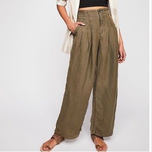 Free People Wide leg Pant